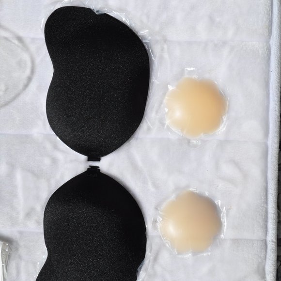 Adhesive Bra Sticky Strapless Fabric Bra Invisible Apply to Women Daily LalaWing - Picture 4 of 6